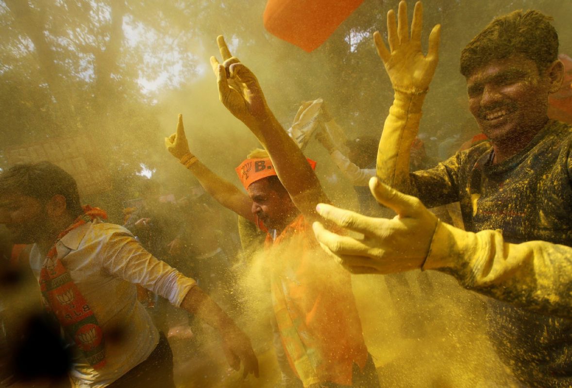 Festeggia l'Holi festival insieme ai Sikh